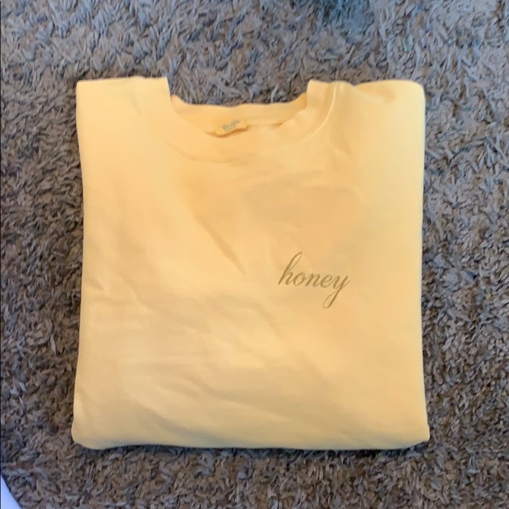 Brandy Melville honey sweatshirt